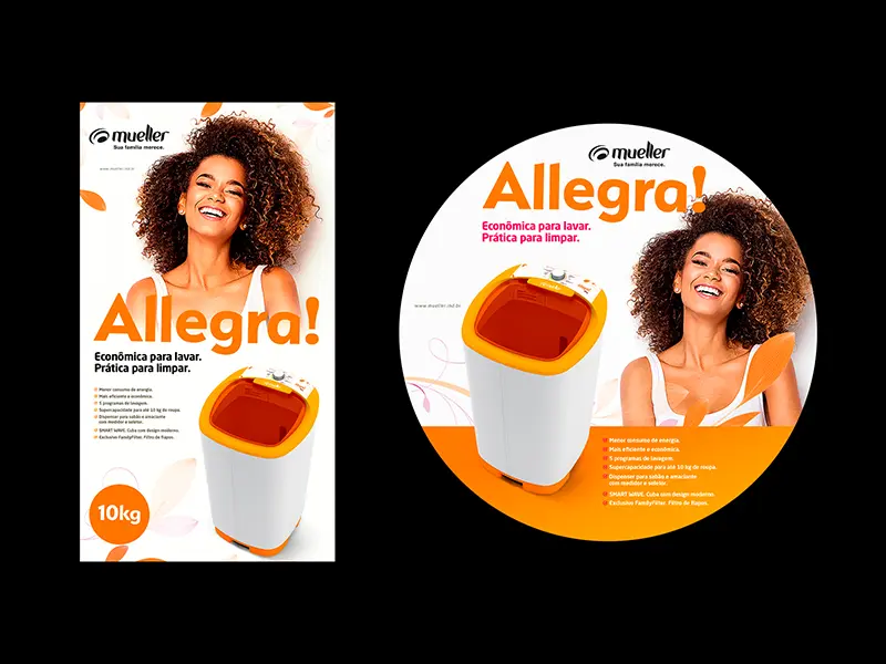 Mueller Allegra - Naming, marca e design de produto